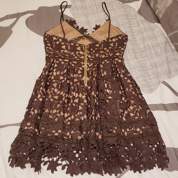 Danity - Floral Lace Dress - Size Medium - Picture 2 of 5